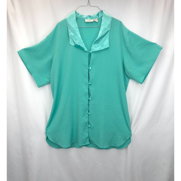 Vintage VICTORIA'S SECRET Gold Label M/L Sleepwear Oversized Night Shirt Tunic - Picture 2 of 8